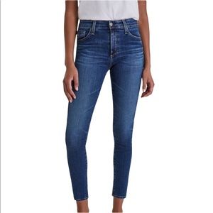 Adriano Goldscmied Farrah High Rise Skinny Jean Blue